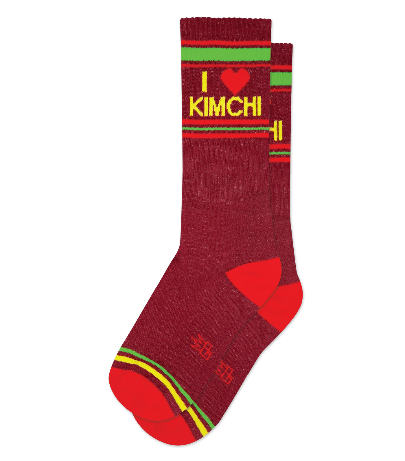 I ❤️ KIMCHI Gym Crew Socks