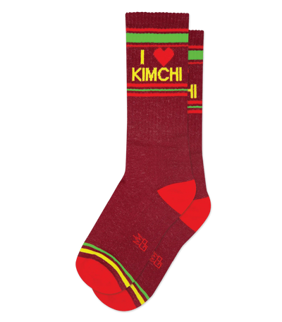 I ❤️ KIMCHI Gym Crew Socks