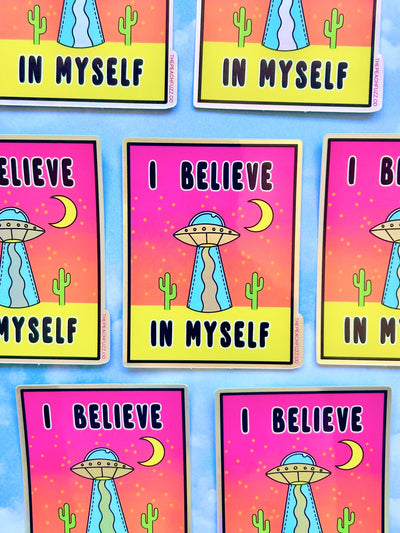 I Believe Sticker