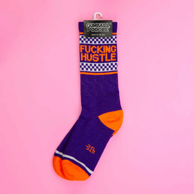 FUCKING HUSTLE Gym Crew Socks