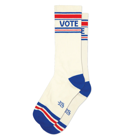 VOTE Gym Crew Socks