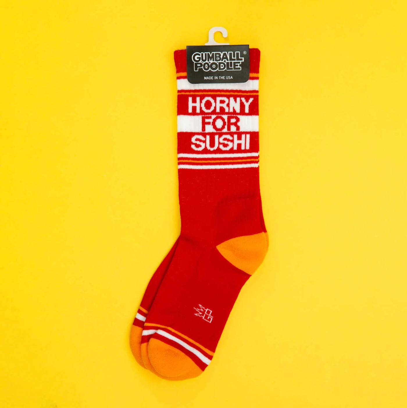 I ❤️ SUSHI gym crew socks