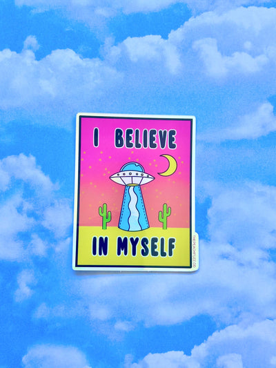 I Believe Sticker