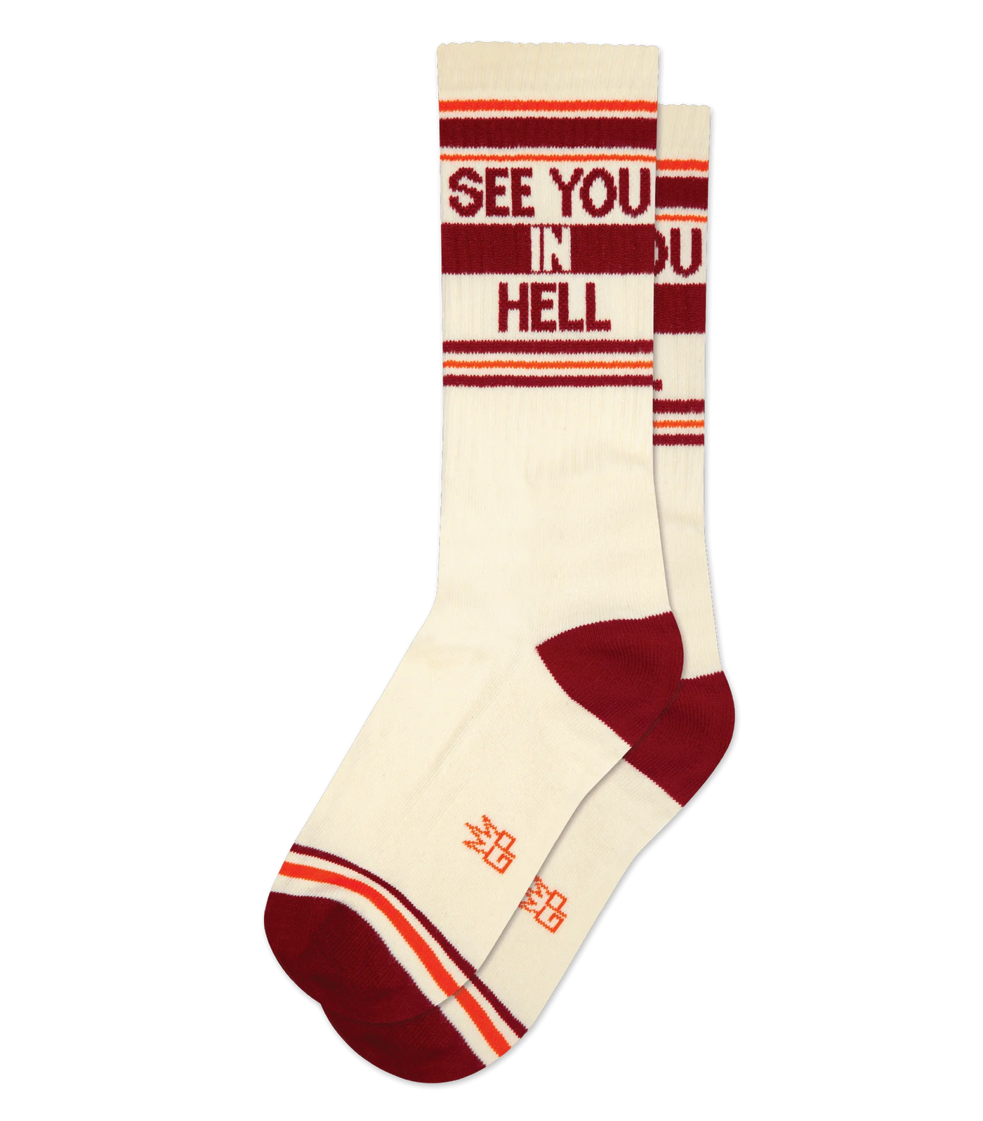 SEE YOU IN HELL Gym Crew Socks