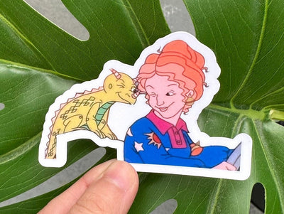 The Magic School Bus Sticker