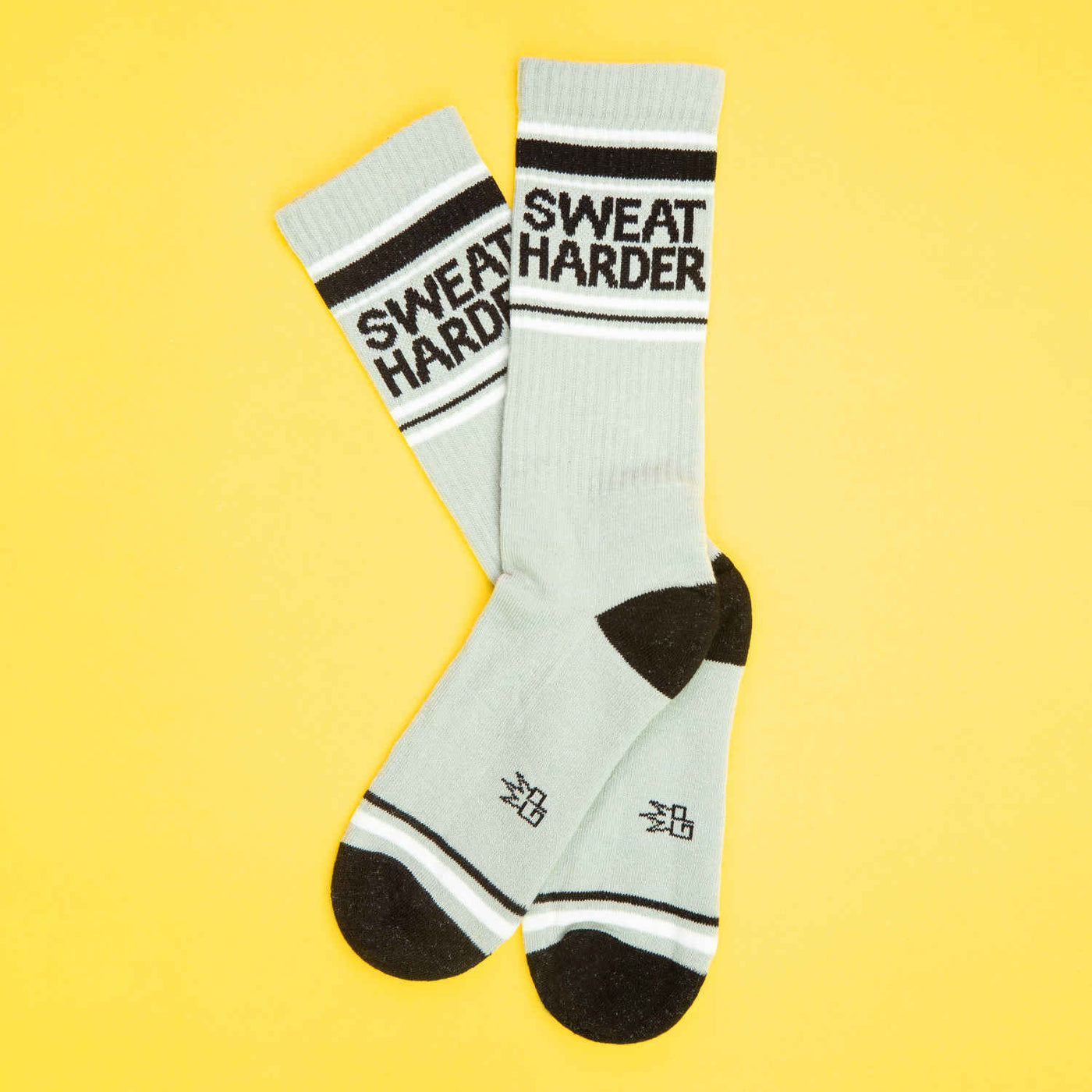 SWEAT HARDER Gym Crew Socks