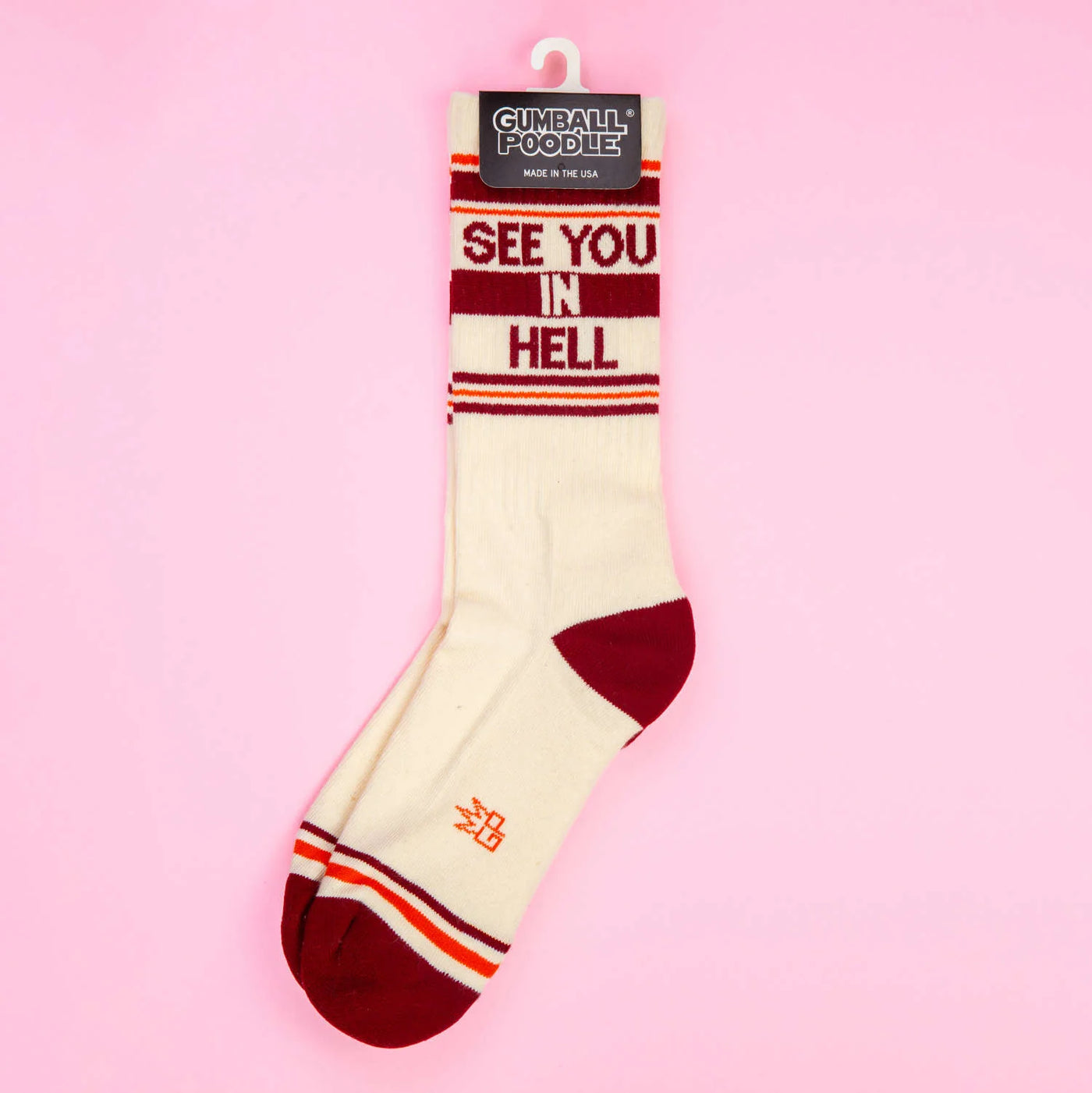 SEE YOU IN HELL Gym Crew Socks