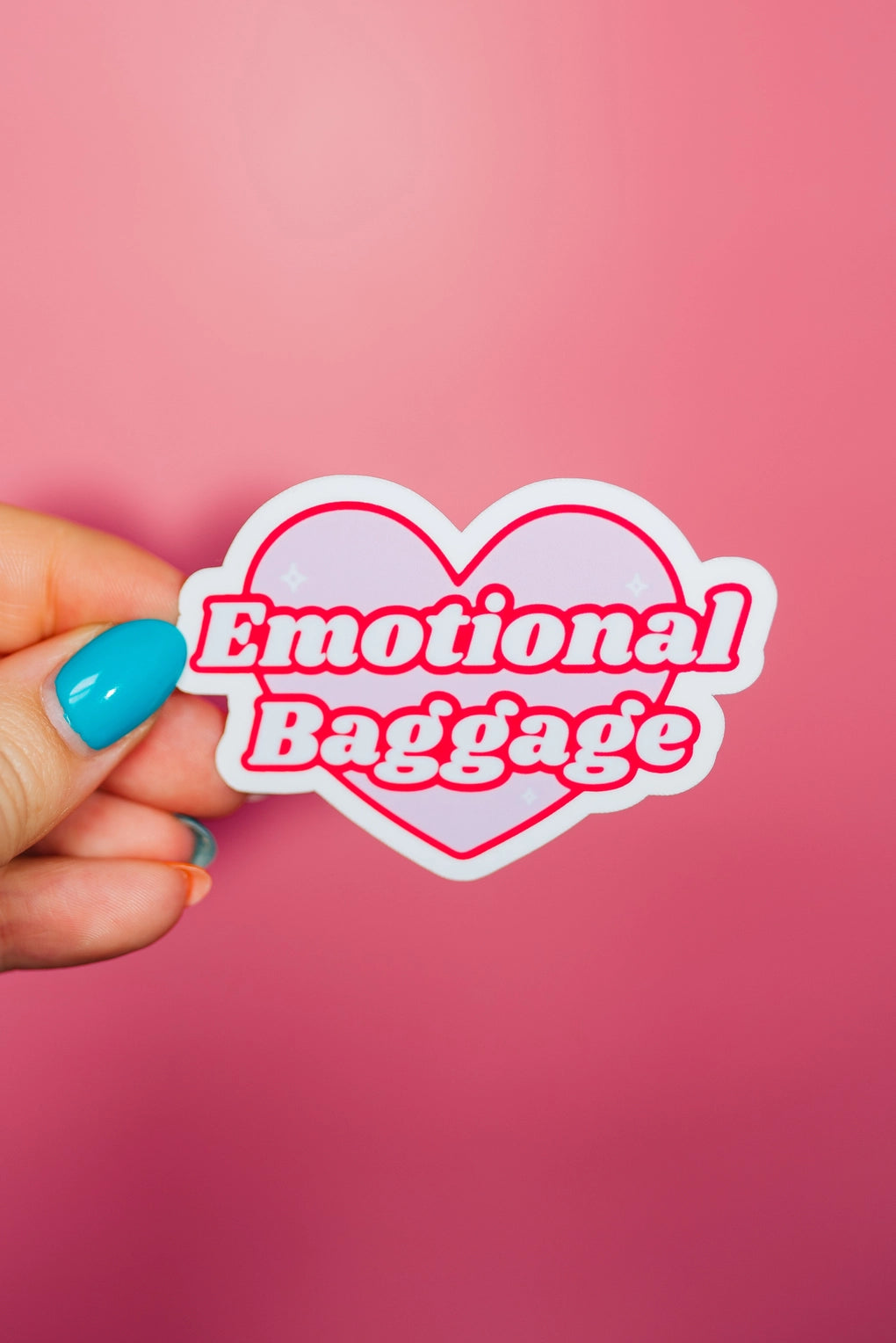 Emotional Baggage Sticker