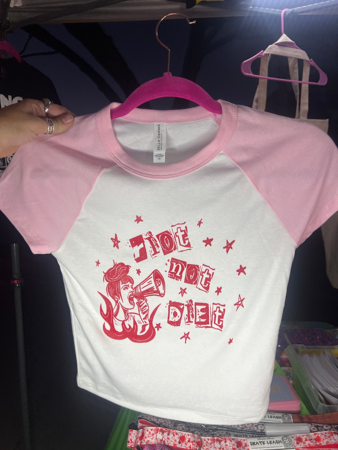 Riot not Diet baby t