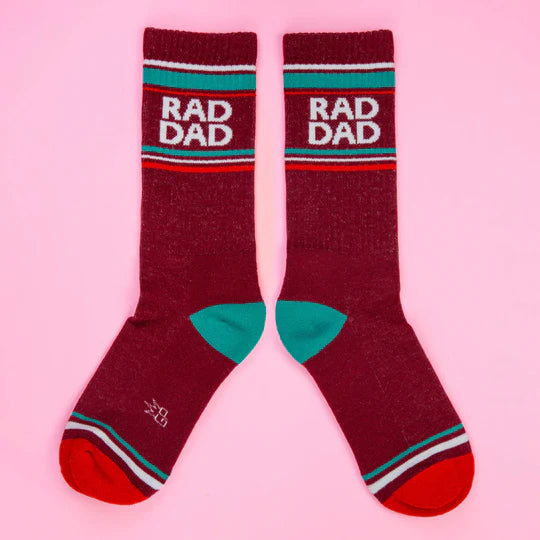 RAD DAD Gym Crew Socks