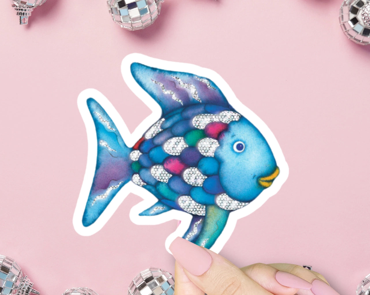 Rainbow Fish Sticker