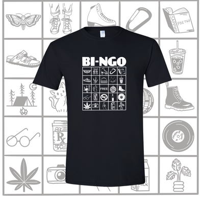 BI-NGO Black T-Shirt [unisex sizing]