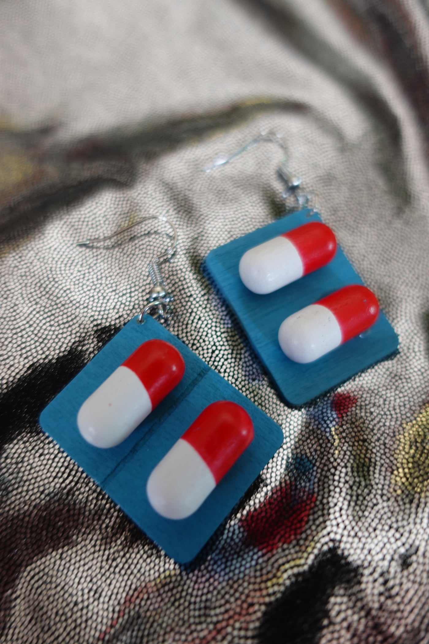 Pill Earrings