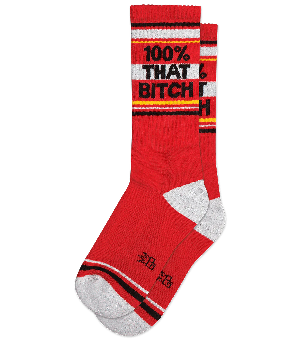 100% THAT BITCH Gym Crew Socks