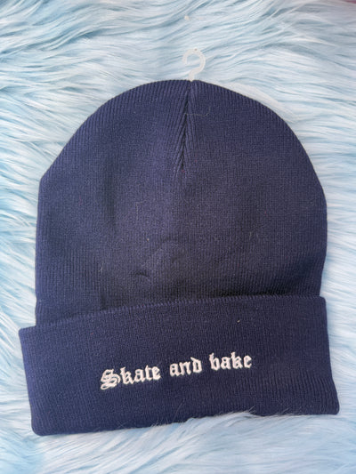 Skate and Bake Beanie *Choose Your Color*