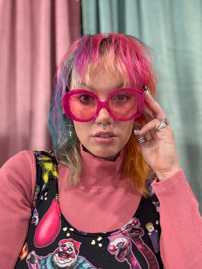 Hot Pink Hot Head Sunglasses