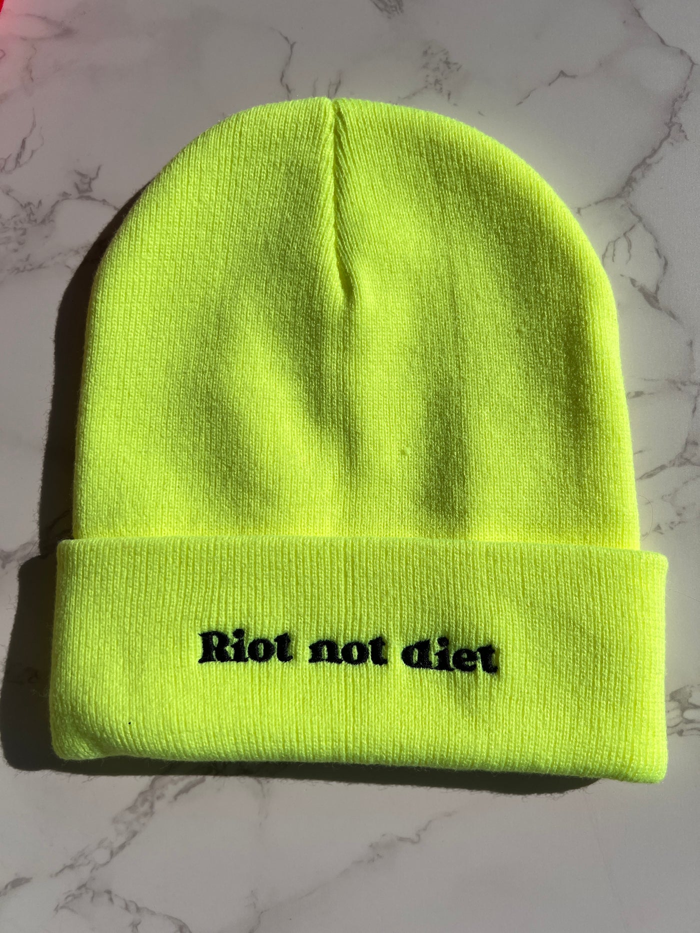 Riot Not Diet Beanie *Choose Your Color*