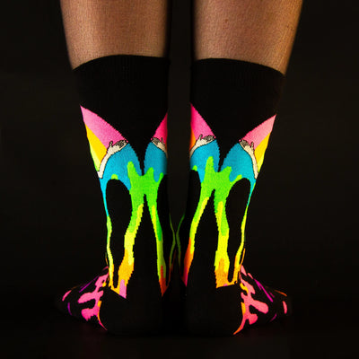 DERRIERE OF DOOM Dress Crew Socks