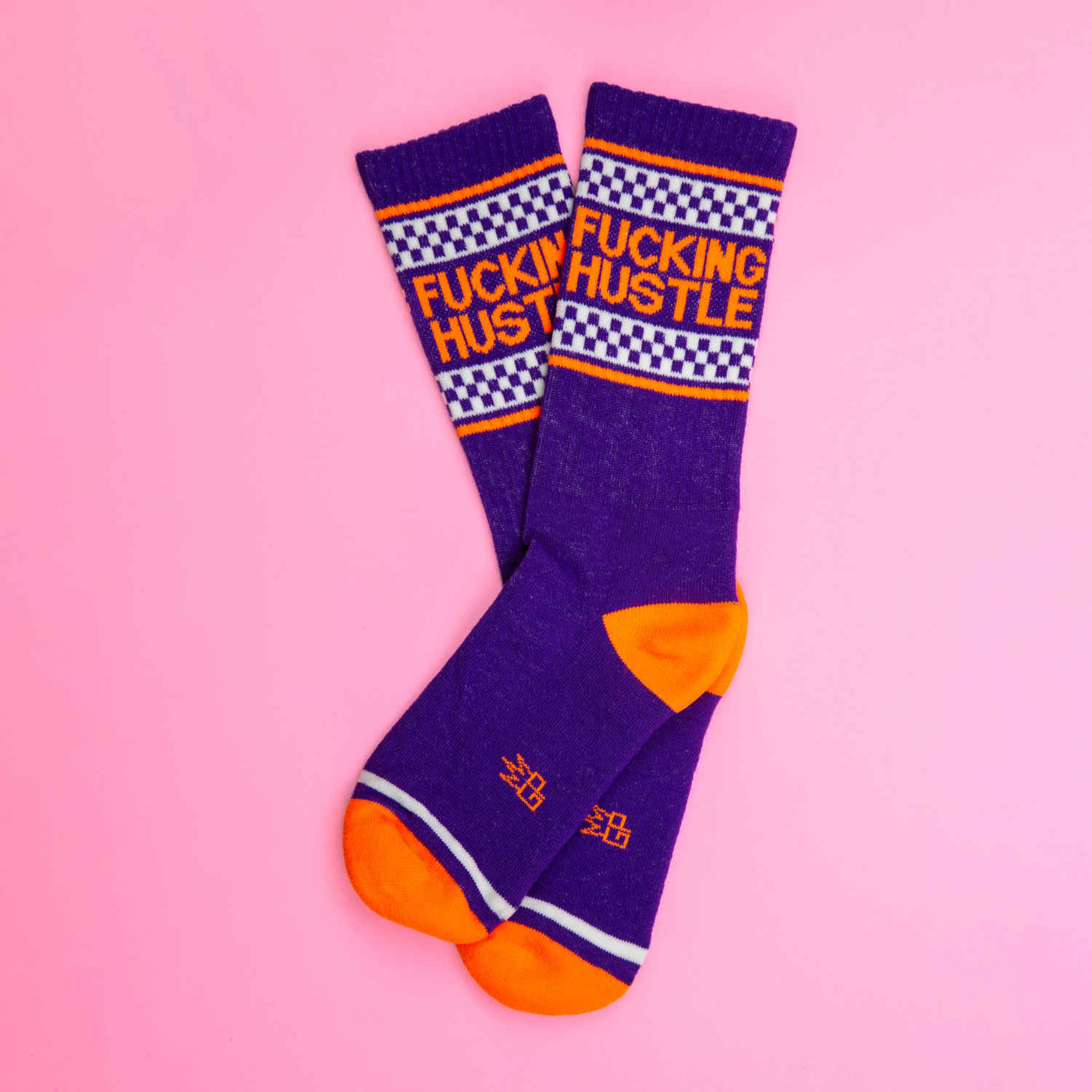 FUCKING HUSTLE Gym Crew Socks