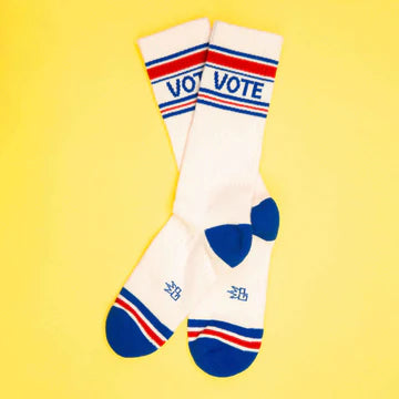 VOTE Gym Crew Socks