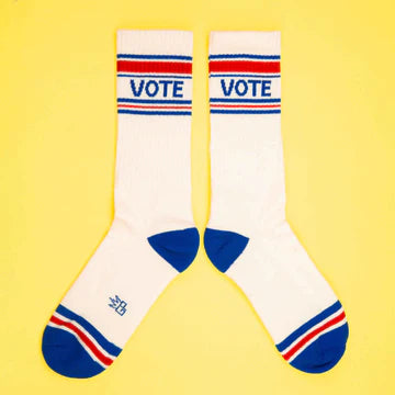 VOTE Gym Crew Socks