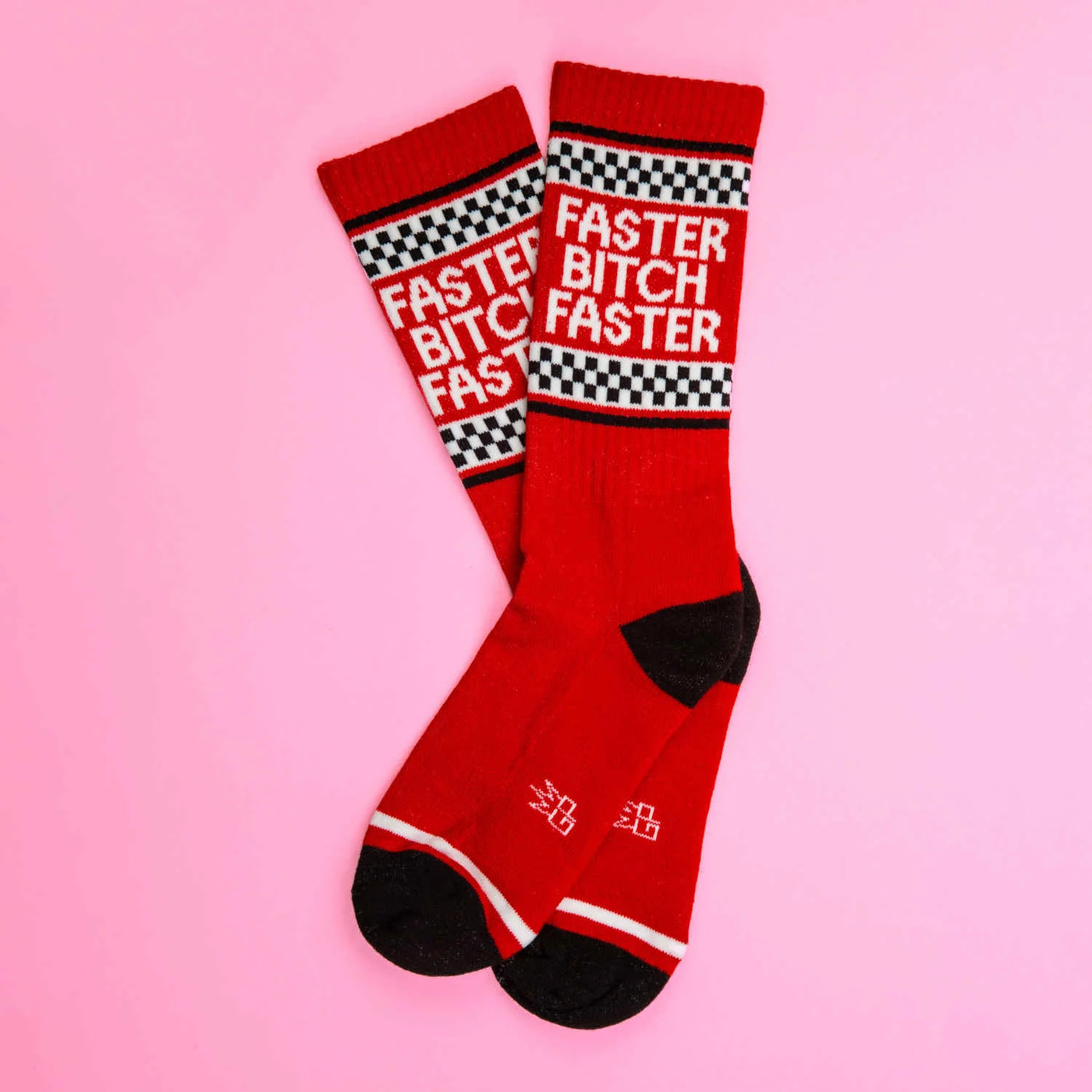 FASTER BITCH FASTER Gym Crew Socks