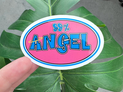 99% Angel Sticker