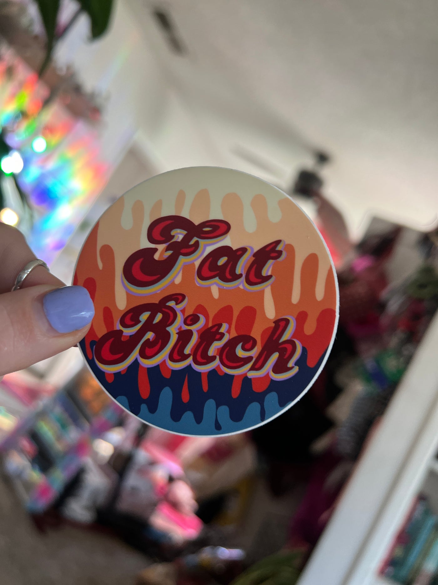 Fat Bitch Sticker – Cheers to the Queers